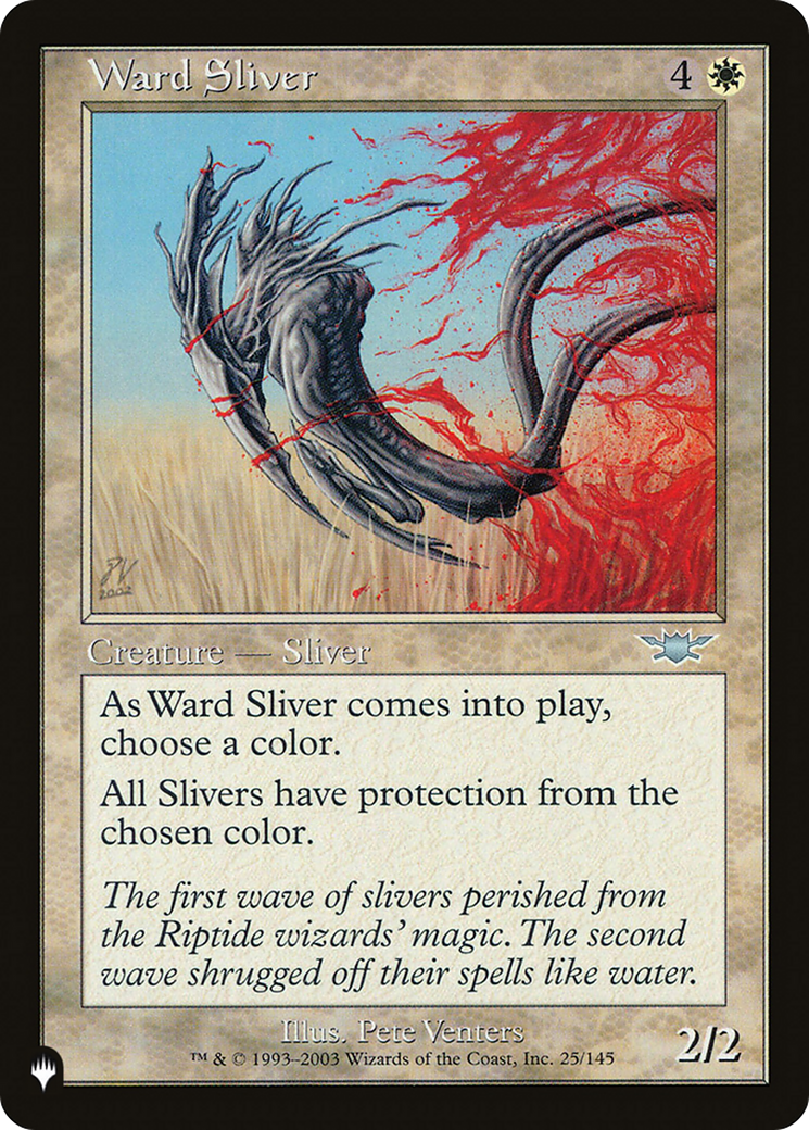 Ward Sliver [The List] | Silver Goblin