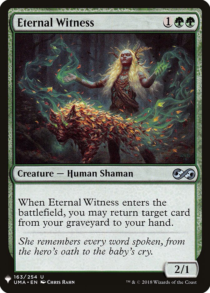 Eternal Witness [Mystery Booster] | Silver Goblin