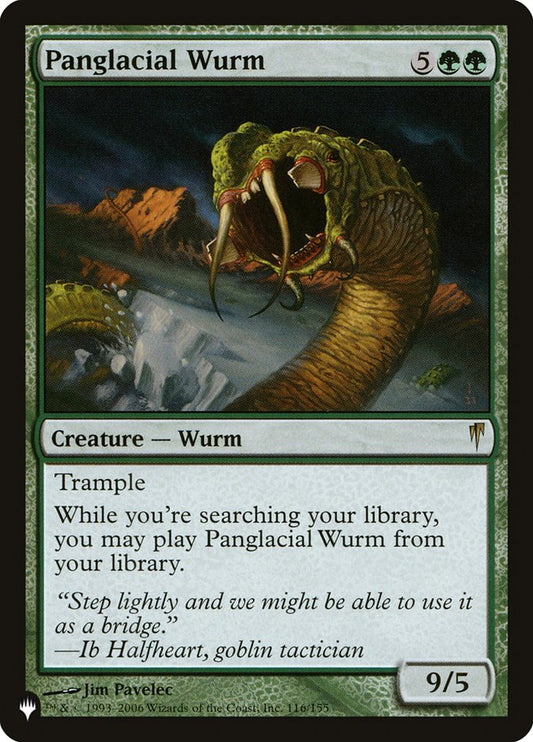 Panglacial Wurm [The List] Foil