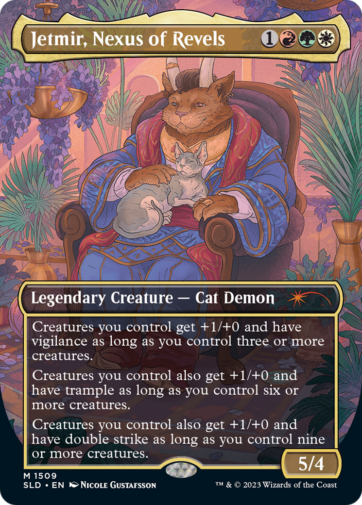 Jetmir, Nexus of Revels (Display Commander) // Jetmir, Nexus of Revels [Secret Lair Commander Deck: Raining Cats and Dogs] | Silver Goblin