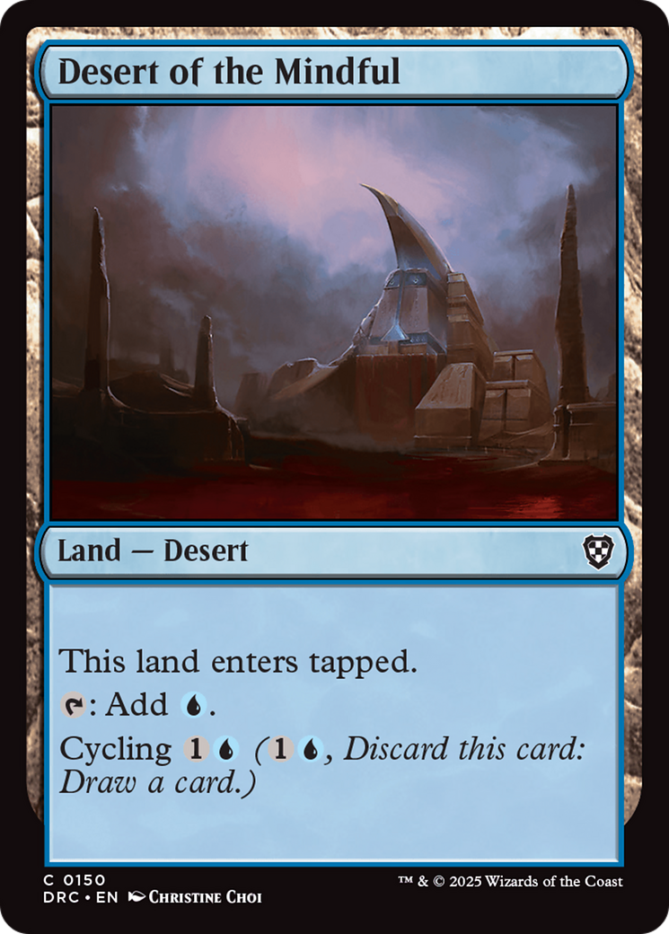 Desert of the Mindful (150) - Commander: Aetherdrift