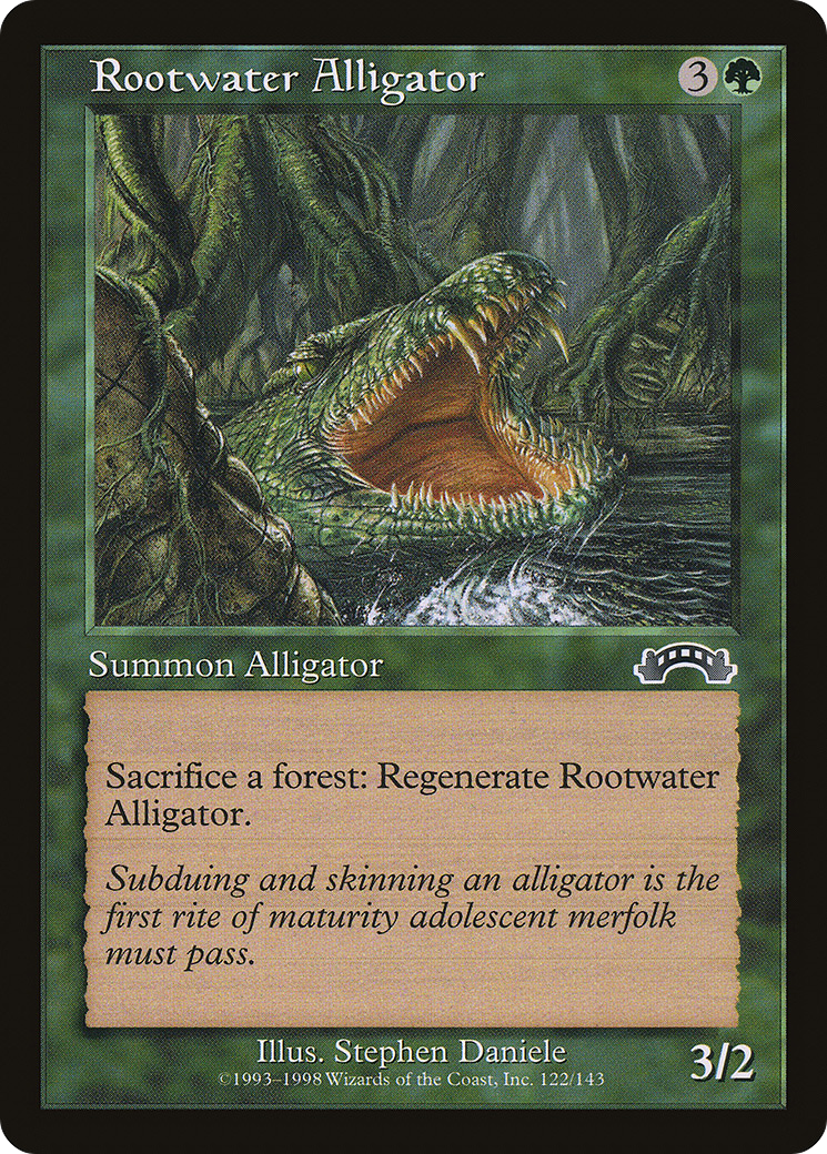 Rootwater Alligator [Exodus] | Silver Goblin