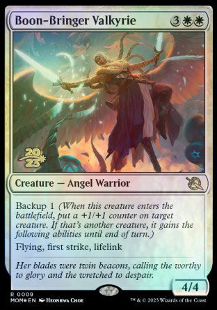 Boon-Bringer Valkyrie [March of the Machine Prerelease Promos] | Silver Goblin