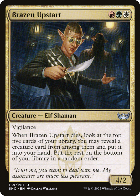 Brazen Upstart [Streets of New Capenna] Foil