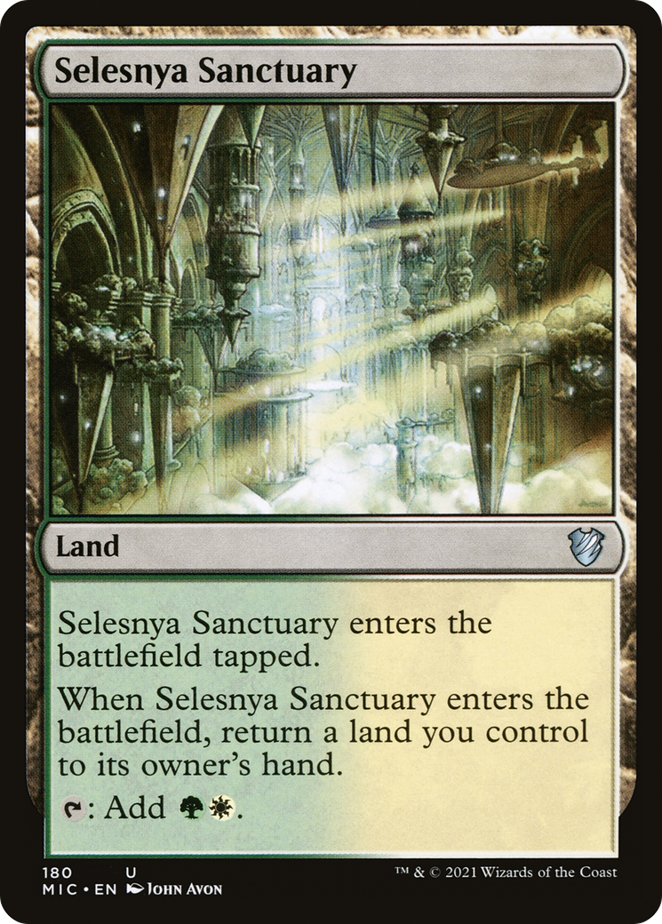 Selesnya Sanctuary [Innistrad: Midnight Hunt Commander] | Silver Goblin