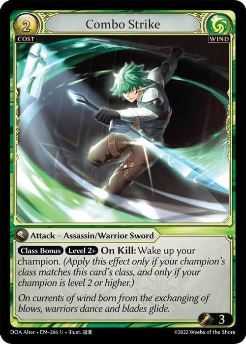 Combo Strike (206) [Dawn of Ashes: Alter Edition] Foil