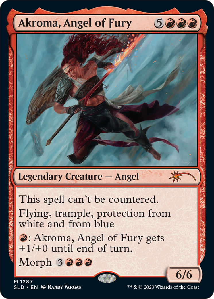 Akroma, Angel of Fury [Secret Lair Drop Series] | Silver Goblin