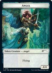 Angel // Spirit Double-Sided Token [Secret Lair Drop Series] | Silver Goblin