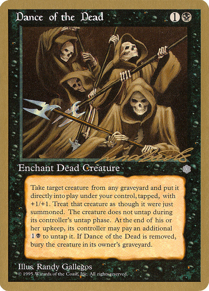 Dance of the Dead (Leon Lindback) [Pro Tour Collector Set] | Silver Goblin