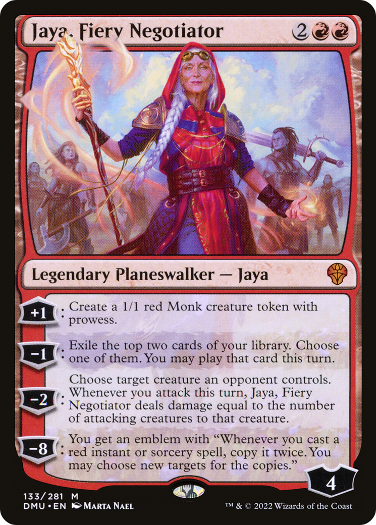 Jaya, Fiery Negotiator [Dominaria United] | Silver Goblin