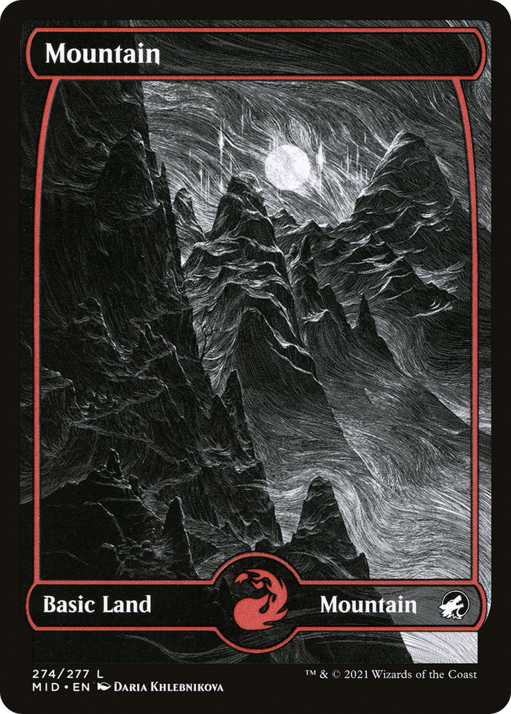 Mountain (274) [Innistrad: Midnight Hunt] | Silver Goblin