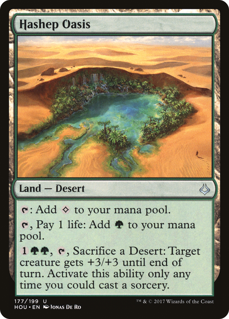 Hashep Oasis [Hour of Devastation] | Silver Goblin