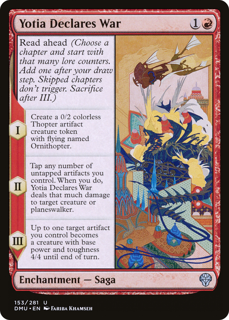 Yotia Declares War [Dominaria United] Foil