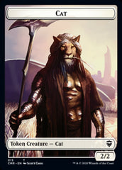 Cat // Soldier Double-Sided Token [Commander Legends Tokens] | Silver Goblin