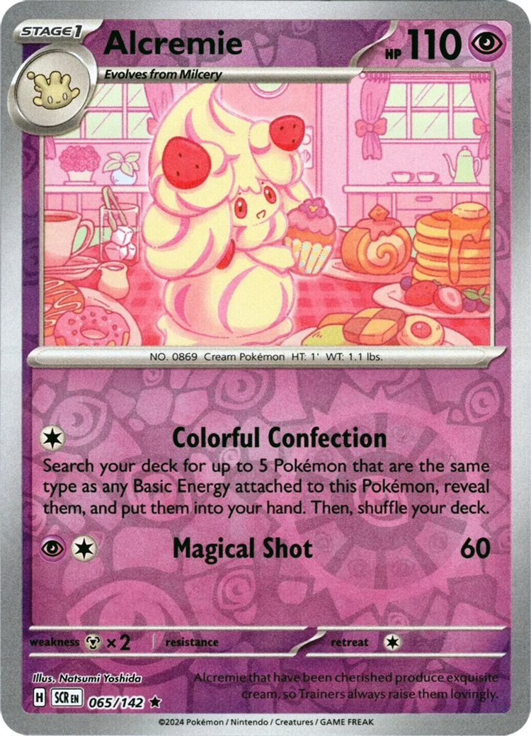 Alcremie (065/142) [Scarlet & Violet: Stellar Crown] | Silver Goblin