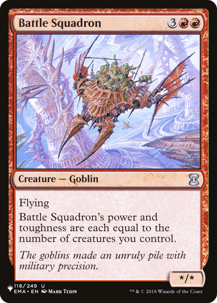 Battle Squadron [The List] | Silver Goblin