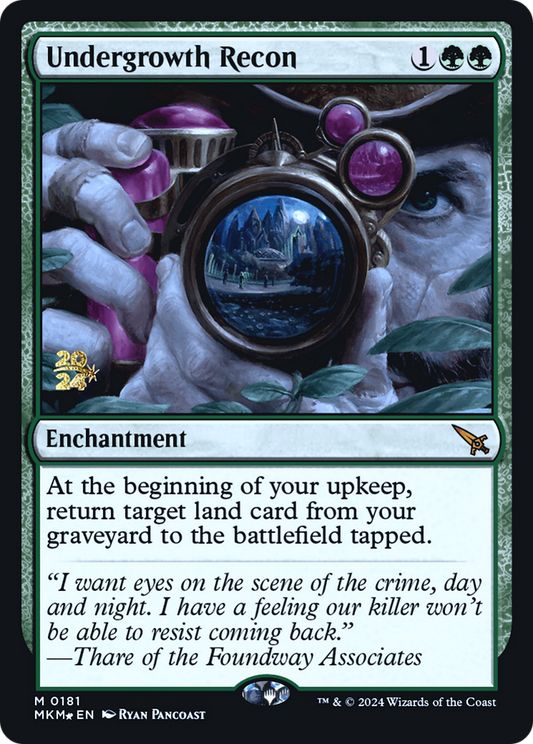 Undergrowth Recon Foil (181S)
