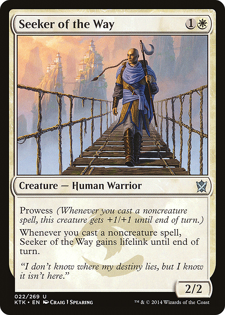 Seeker of the Way [Khans of Tarkir] | Silver Goblin