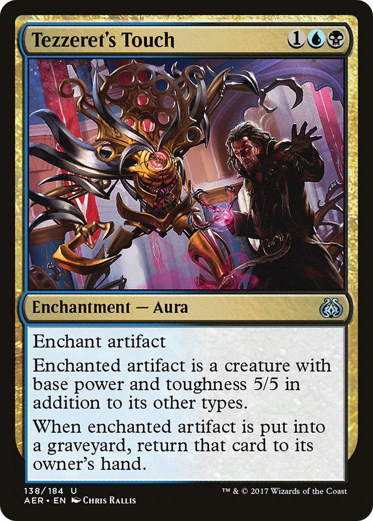 Tezzeret's Touch [Aether Revolt] Foil