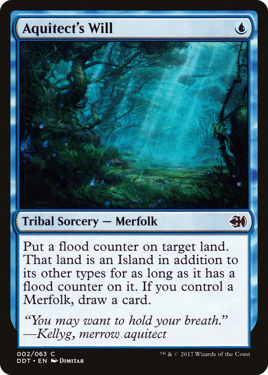 Aquitect's Will [Duel Decks: Merfolk vs. Goblins]