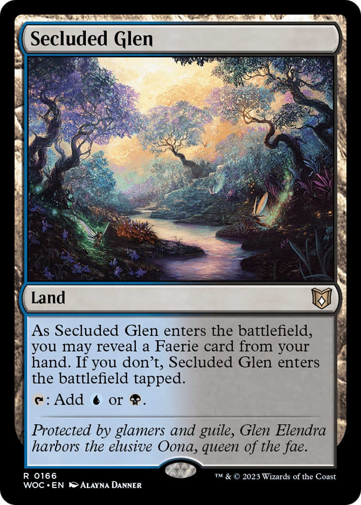 Secluded Glen [Wilds of Eldraine Commander] | Silver Goblin