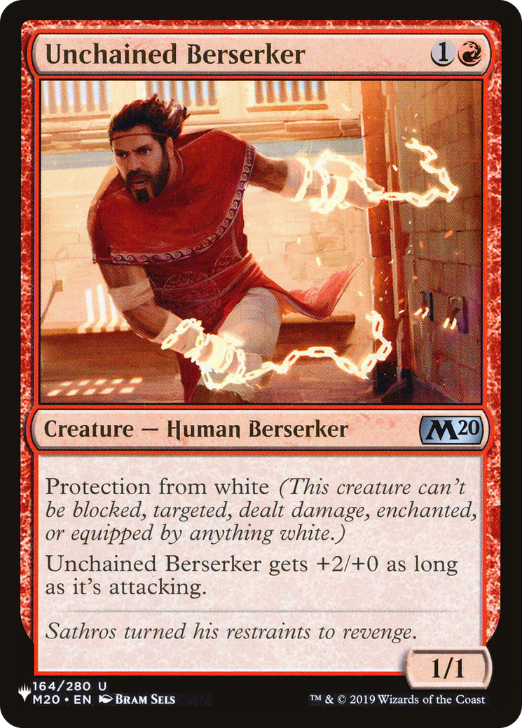 Unchained Berserker (M20-164)