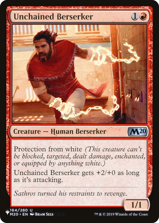 Unchained Berserker (M20-164)