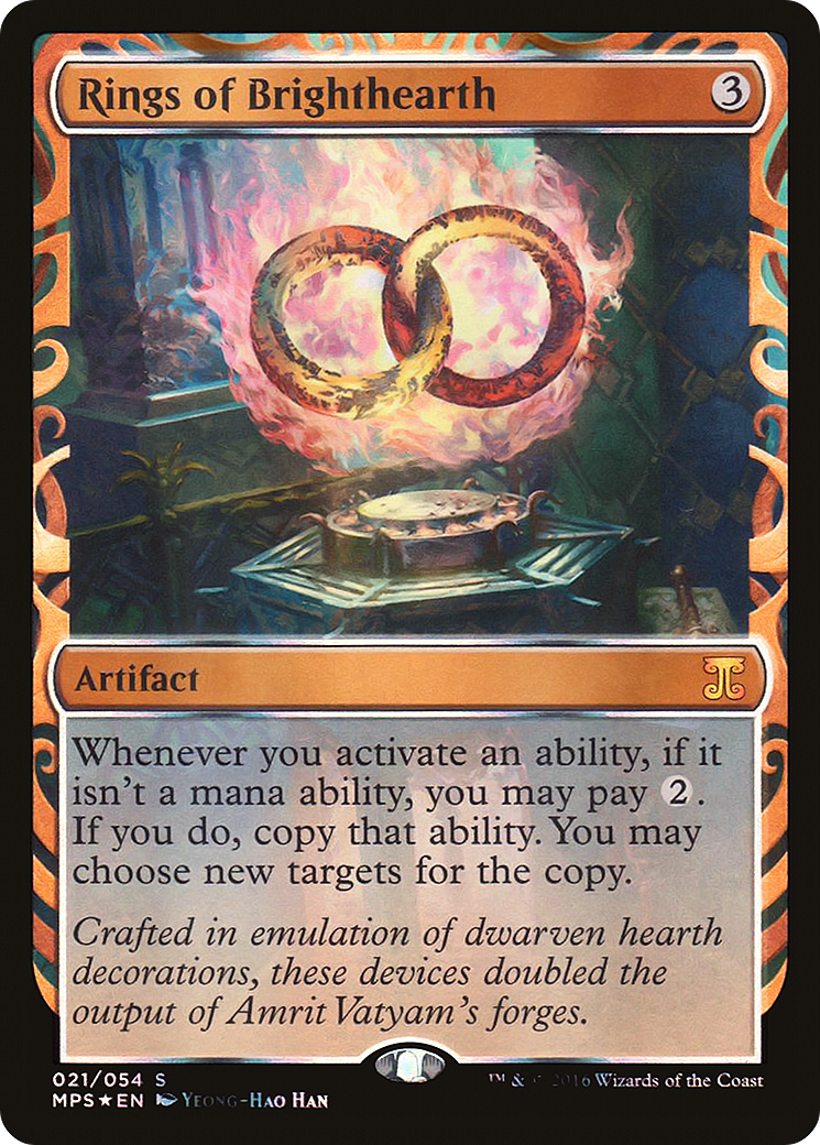 Rings of Brighthearth [Kaladesh Inventions] | Silver Goblin