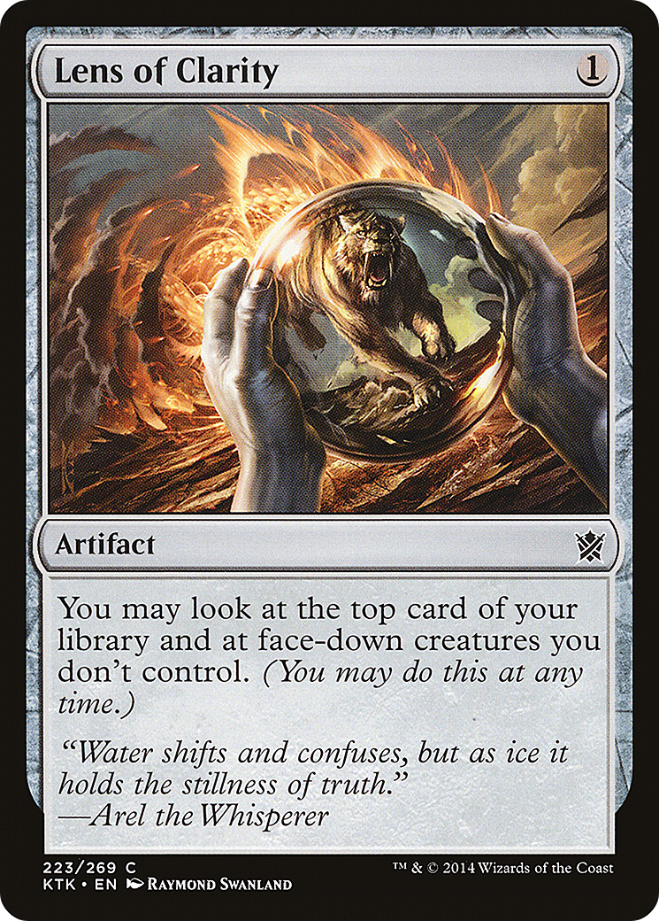 Lens of Clarity [Khans of Tarkir] | Silver Goblin