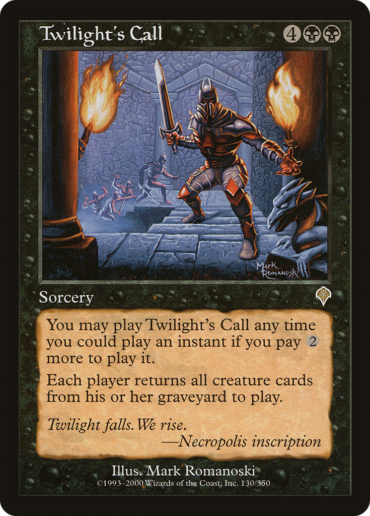 Twilight's Call [Invasion] | Silver Goblin