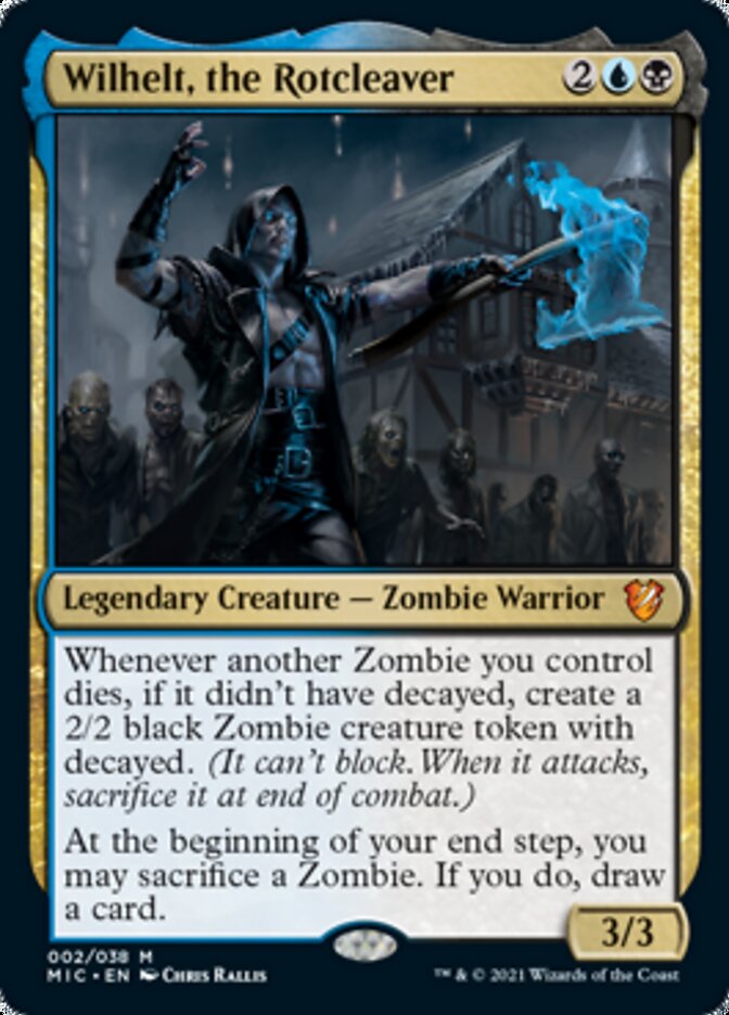 Wilhelt, the Rotcleaver (Display Commander) [Innistrad: Midnight Hunt Commander] | Silver Goblin