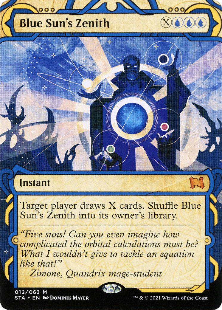 Blue Sun's Zenith [Strixhaven: School of Mages Mystical Archive] | Silver Goblin