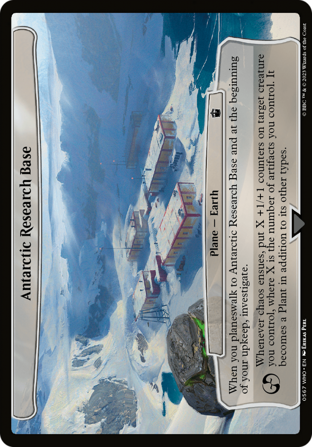 Antarctic Research Base [Planechase] | Silver Goblin