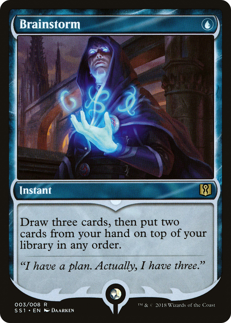 Brainstorm [Signature Spellbook: Jace] | Silver Goblin