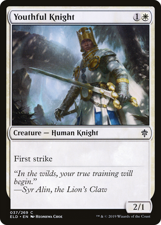 Youthful Knight [Throne of Eldraine]