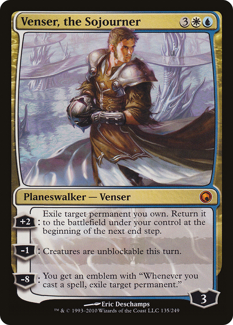 Venser, the Sojourner [Scars of Mirrodin] | Silver Goblin