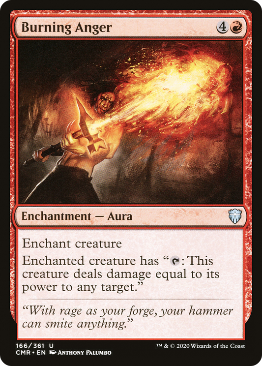 Burning Anger [Commander Legends] Foil