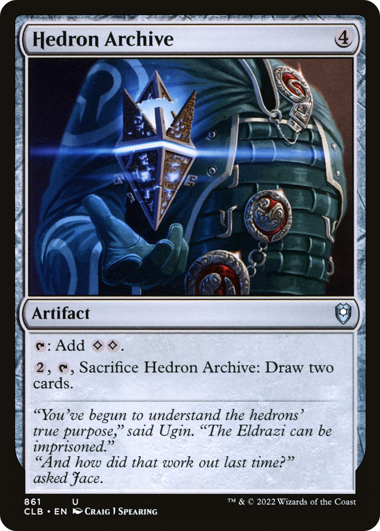 Hedron Archive [Commander Legends: Battle for Baldur's Gate]