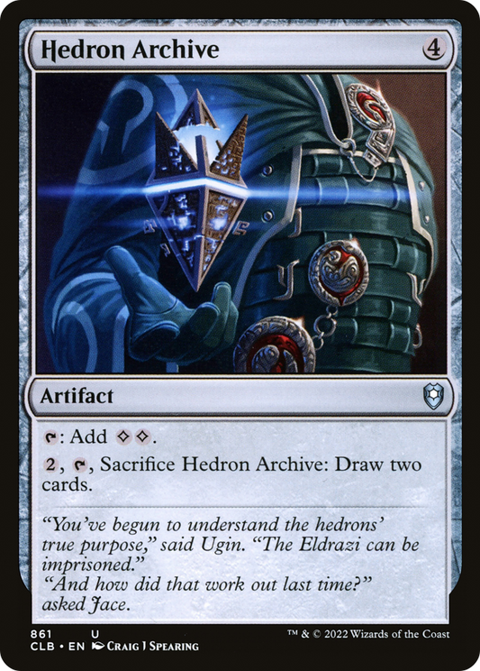 Hedron Archive [Commander Legends: Battle for Baldur's Gate]