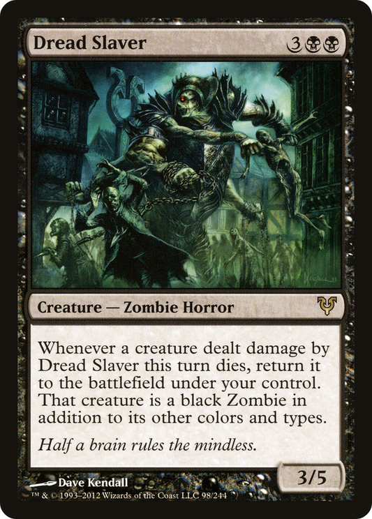 Dread Slaver [Avacyn Restored] Foil