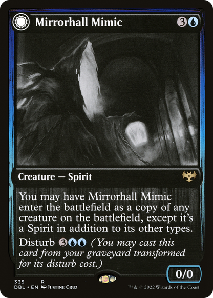 Mirrorhall Mimic // Ghastly Mimicry [Innistrad: Double Feature]