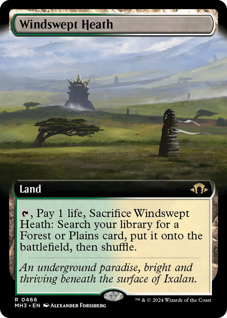 Windswept Heath (Extended Art) [Modern Horizons 3] | Silver Goblin