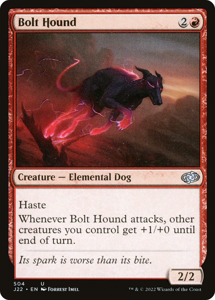 Bolt Hound [Jumpstart 2022] | Silver Goblin