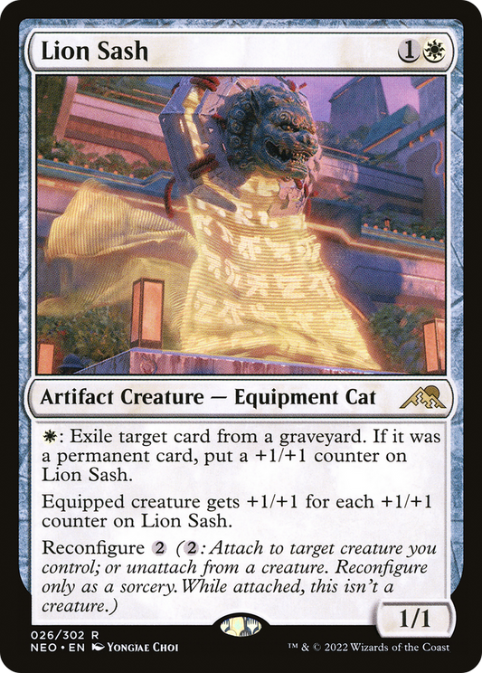Lion Sash [Kamigawa: Neon Dynasty]