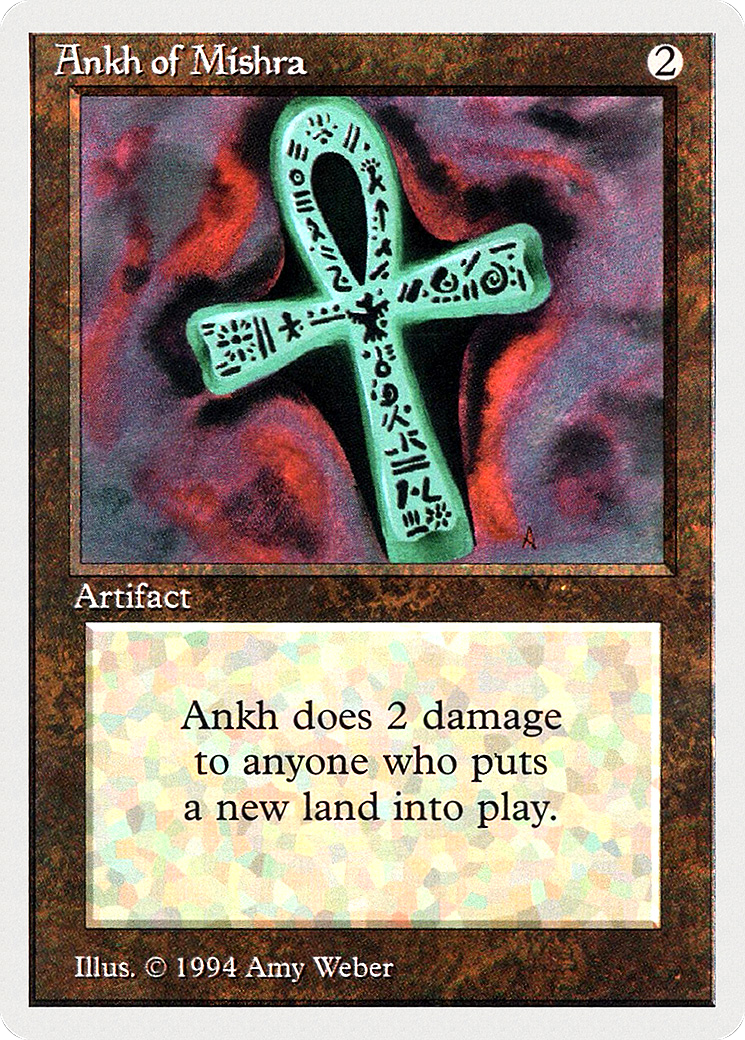 Ankh of Mishra [Summer Magic / Edgar] | Silver Goblin