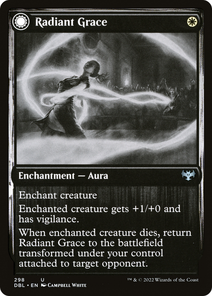 Radiant Grace // Radiant Restraints [Innistrad: Double Feature] Foil
