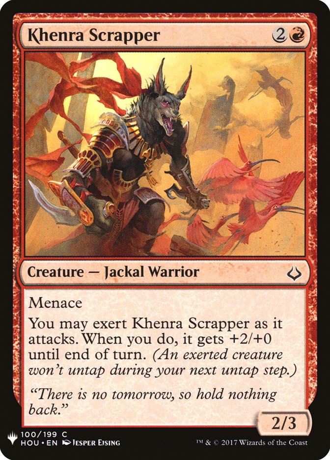 Khenra Scrapper [Mystery Booster] | Silver Goblin