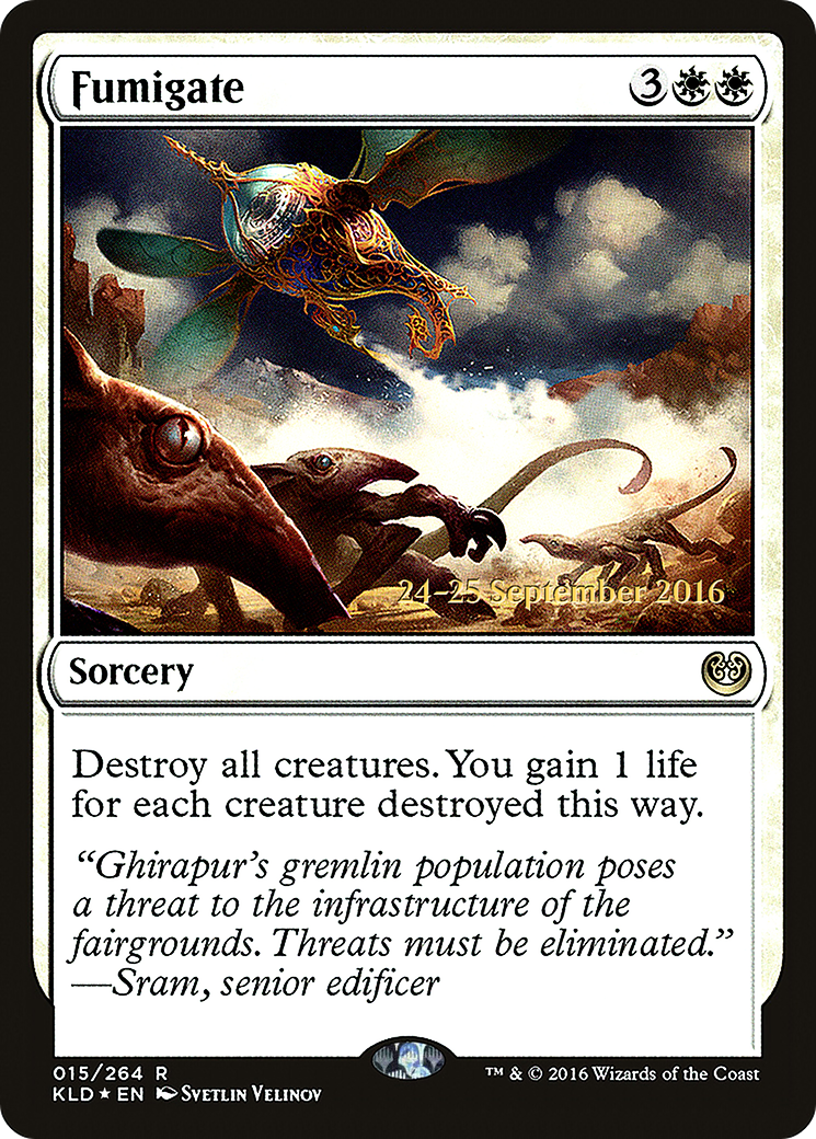 Fumigate [Kaladesh Prerelease Promos] | Silver Goblin