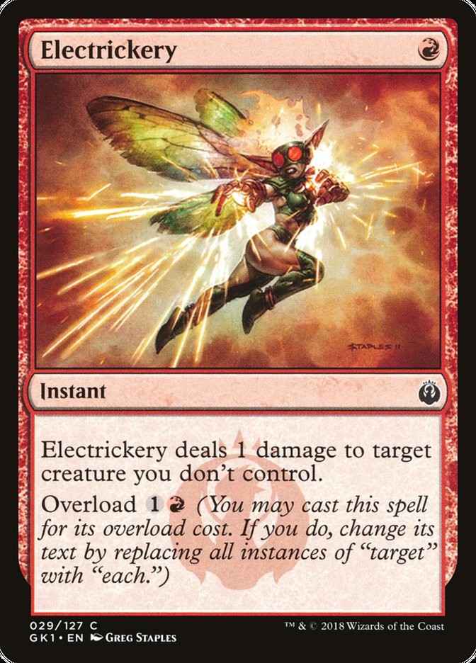 Electrickery [Guilds of Ravnica Guild Kit] | Silver Goblin