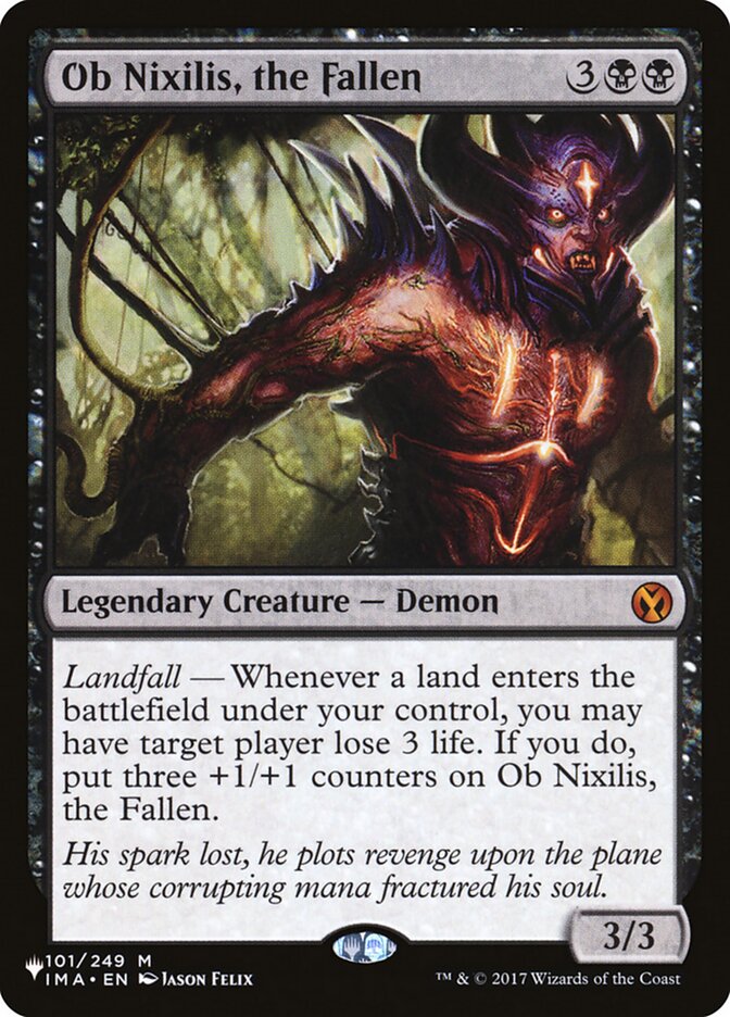 Ob Nixilis, the Fallen [The List] | Silver Goblin